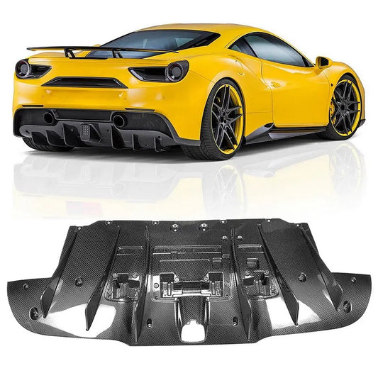 Ferrari 458/488 Carbon Rear Diffuser