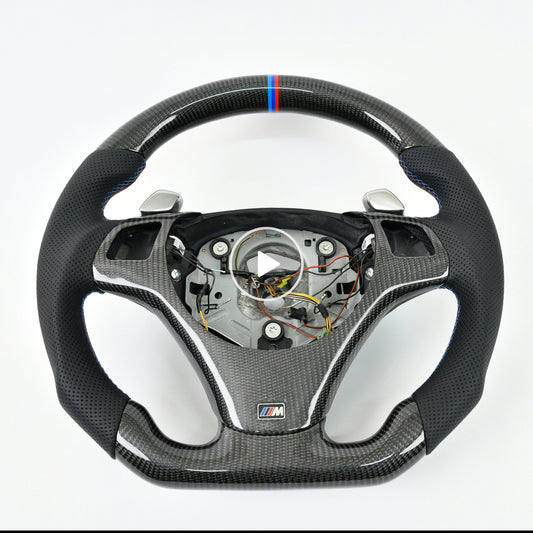 E9X Carbon Fiber Steering Wheel