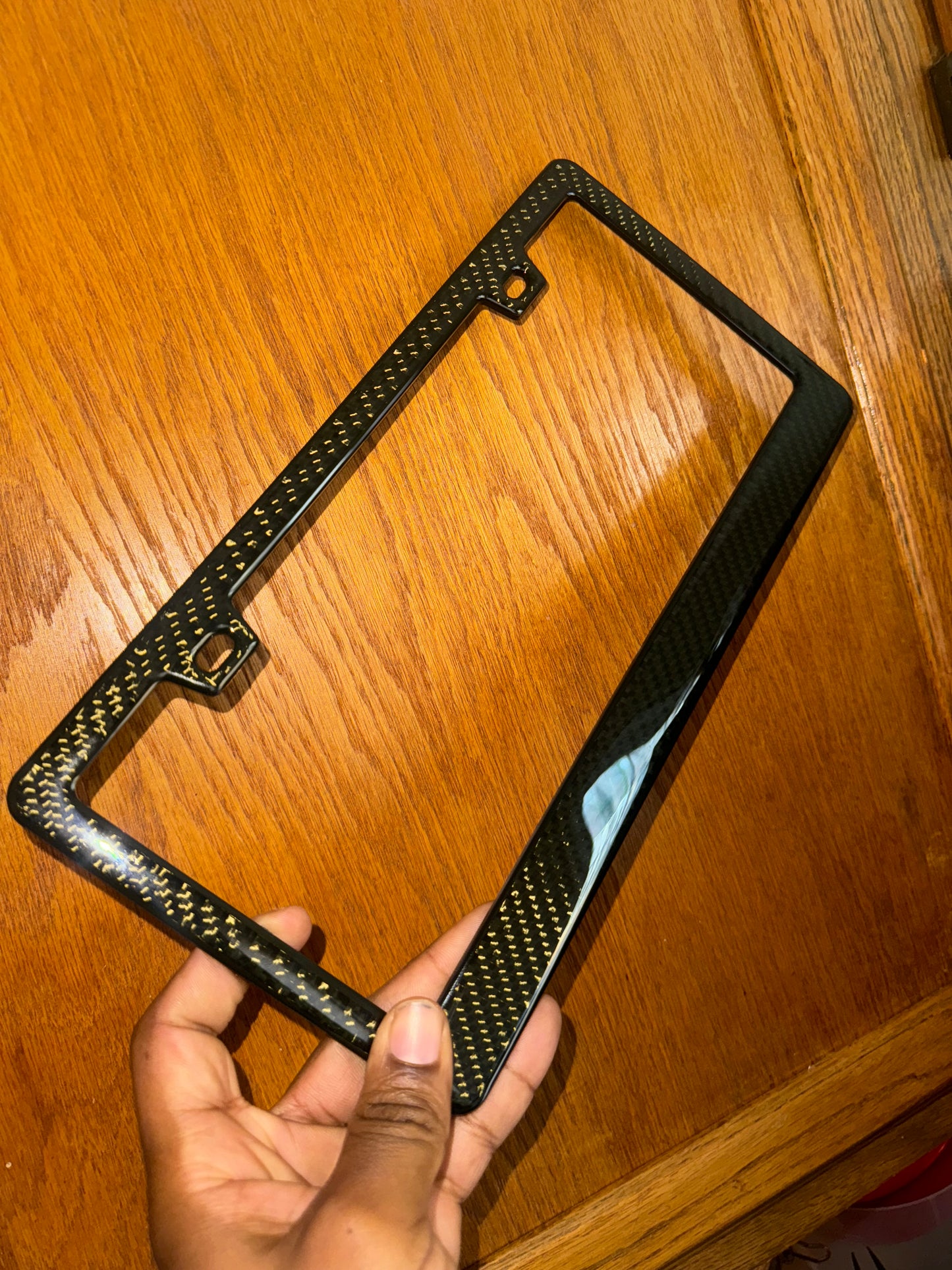 Carbon License Plate frame