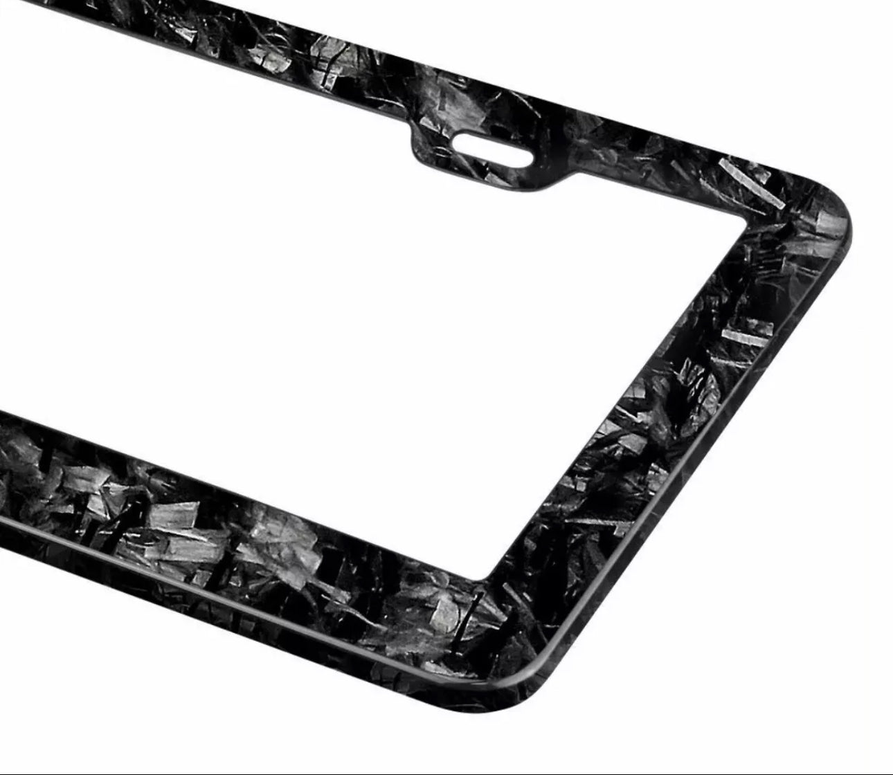 Forged Carbon License Plate Frame