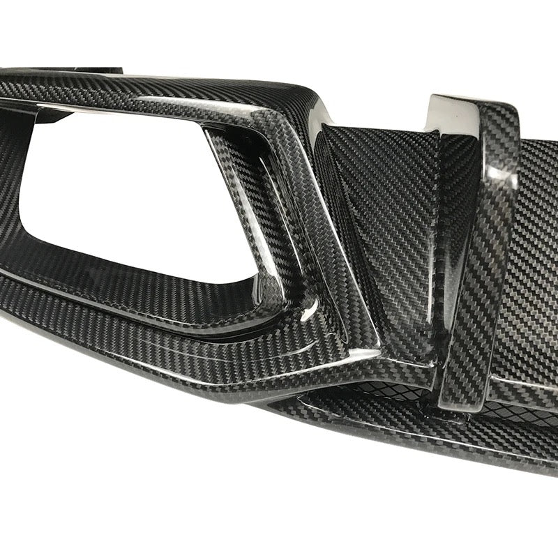 Audi A6 Carbon S7 Style diffuser