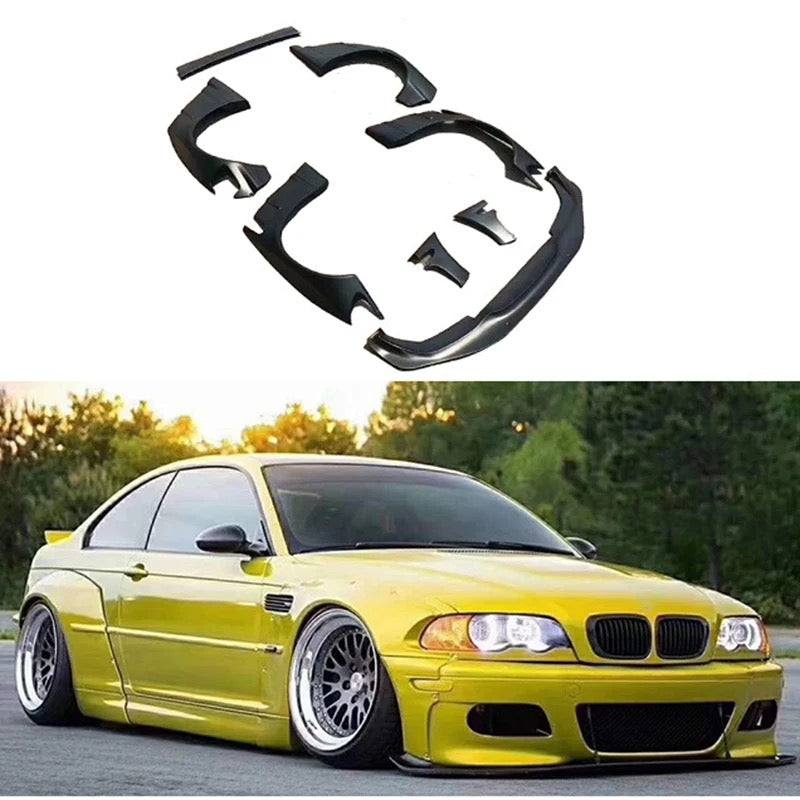 E46 Circuit Style CarbonFiber Widebody Kit